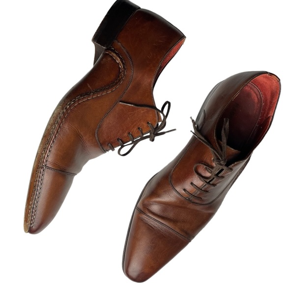Magnanni Shoes Magnanni Classic Italian Handmade Captoe Oxford